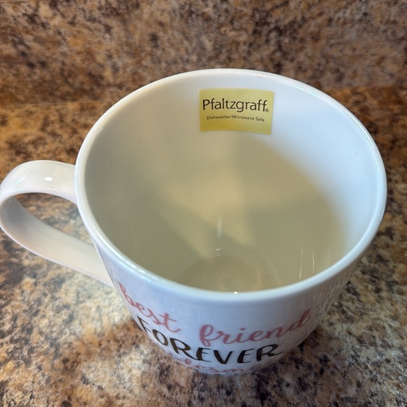 Pfaltzgraff 18oz Porcelain Mug Best Friend Bridesmaid - Picture 2 of 4